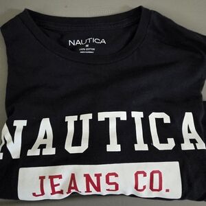 Nautica Navy Cotton T-Shirt